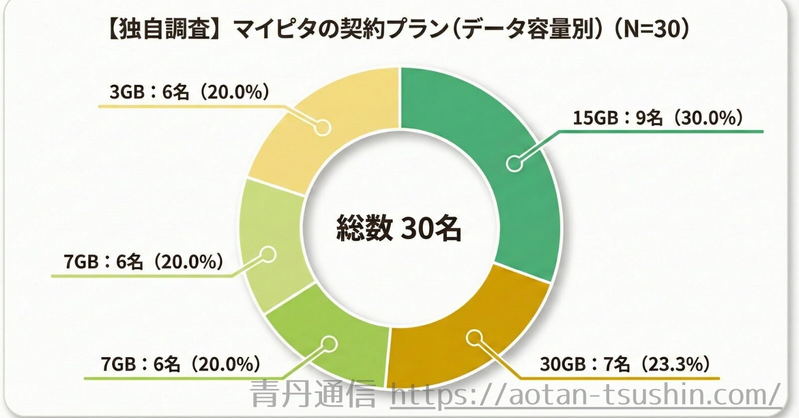 mineoマイピタのデータ容量別の契約プラン